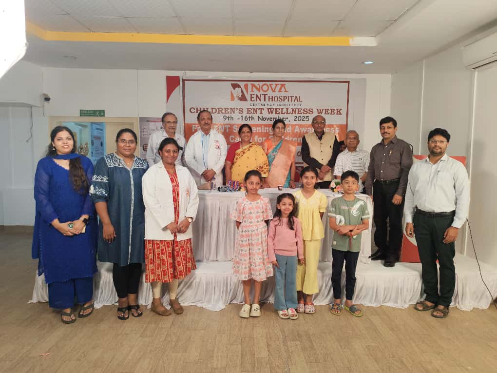 Nova ENT Hospital Launches Free Children’s ENT Wellness Week in Hyderabad