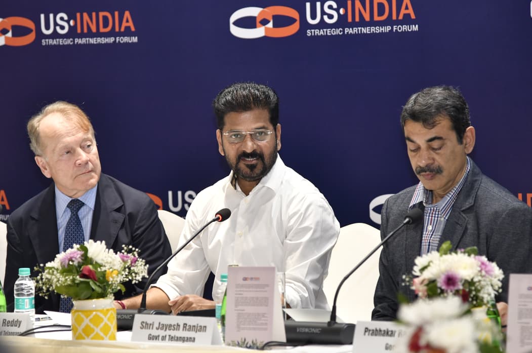Hyderabad Shines as Global Investment Hub: CM Revanth at USISPF